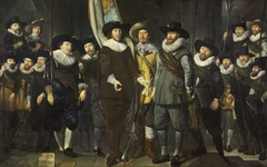 The Company of Captain Allaert Cloeck and of Lieutenant Lucas Jacobsz. Rotgans, Amsterdam, 1632 by Thomas de Keyser
