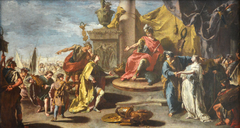 The Continence of Scipio by Giambattista Pittoni