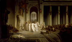 The Death of Caesar by Jean-Léon Gérôme