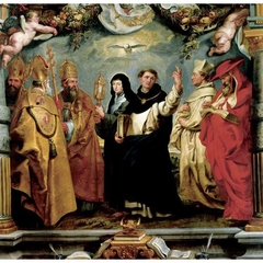 The Defenders of the Eucharist by Peter Paul Rubens