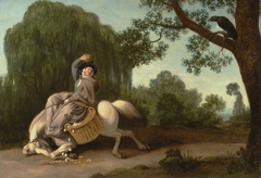 The Farmer's Wife and the Raven by George Stubbs