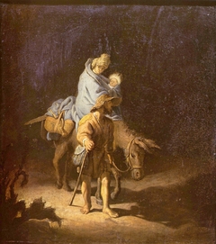 The Flight into Egypt by Rembrandt