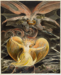 The Great Red Dragon and the Woman Clothed with the Sun by William Blake