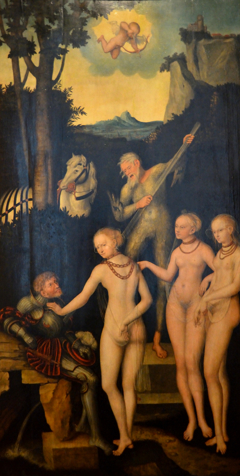 The Judgment of Paris by Lucas Cranach the Elder and Workshop