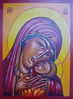 The Mother of God by Tasso Pappas