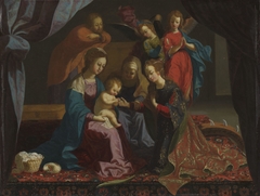 The Mystic Marriage of Saint Catharine by Josefa de Óbidos