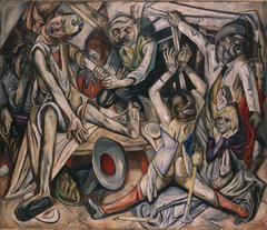 The Night by Max Beckmann