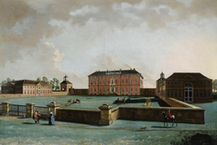 The North Front of Beningbrough Hall by John Joseph Bouttats