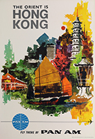 The Orient is Hong Kong : fly there by Pan Am by Anonymous