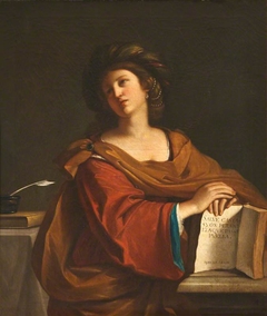 The Samian Sibyl (after Guercino) by Anonymous