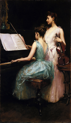 The Sonata by Irving Ramsey Wiles