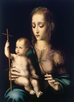 The Virgin and Child by Luis de Morales