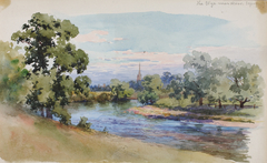 The Wye near Ross by George Elbert Burr