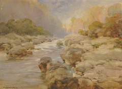 Unmodified Rock Creek, about 1910 by William Henry Holmes