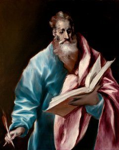 Saint Matthew by El Greco