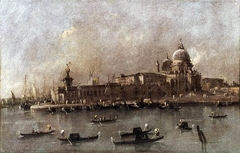 Venice: A View of the Entrance to the Grand Canal by Francesco Guardi