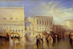 Venice, the Bridge of Sighs by Joseph Mallord William Turner