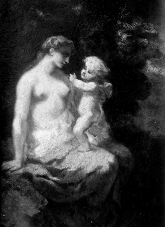 Venus and Cupid (II) by Narcisse Virgilio Díaz