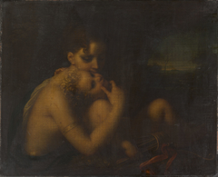 Venus and Cupid by Josef Grassi