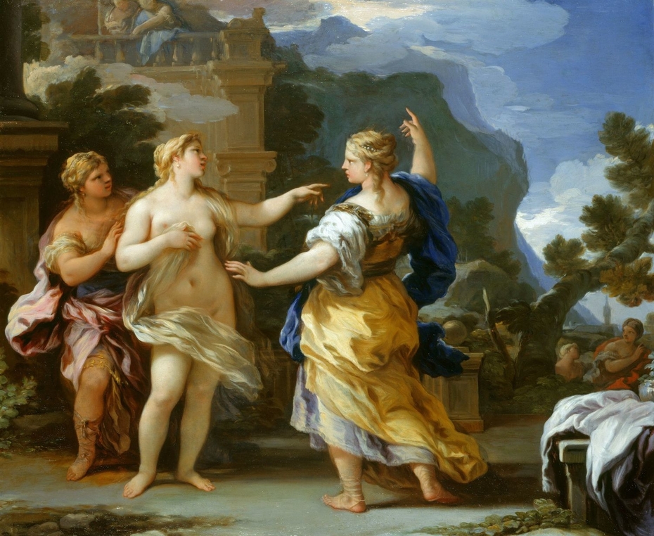 Venus Punishing Psyche with a Task