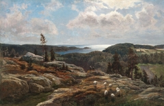 View of Ladoga by Berndt Lindholm