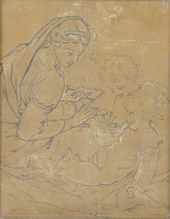 Virgin and Child with Saint John by Adriaen van der Werff