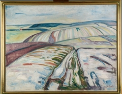 Winter. Elgersburg by Edvard Munch