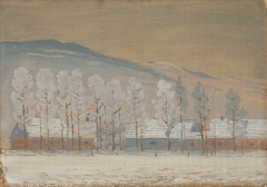 Winter Landscape near Ždiar by Nándor Katona