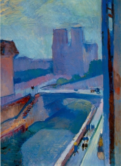 A Glimpse of Notre-Dame in the Late Afternoon by Henri Matisse