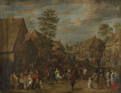 A Kermis on St George's Day by David Teniers the Younger