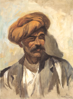 A Kurdish Porter by Moustafa Farroukh