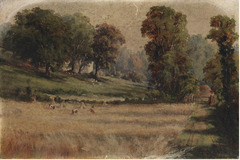 A Landscape Sketch by Winifred Marie Louise Austen