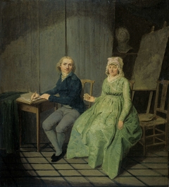 A Painter with his Wife