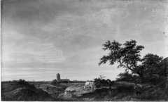 Abendliche Landschaft mit Staffage by Jan Vermeer van Haarlem