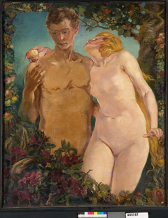 Adam en Eva by Huib Luns