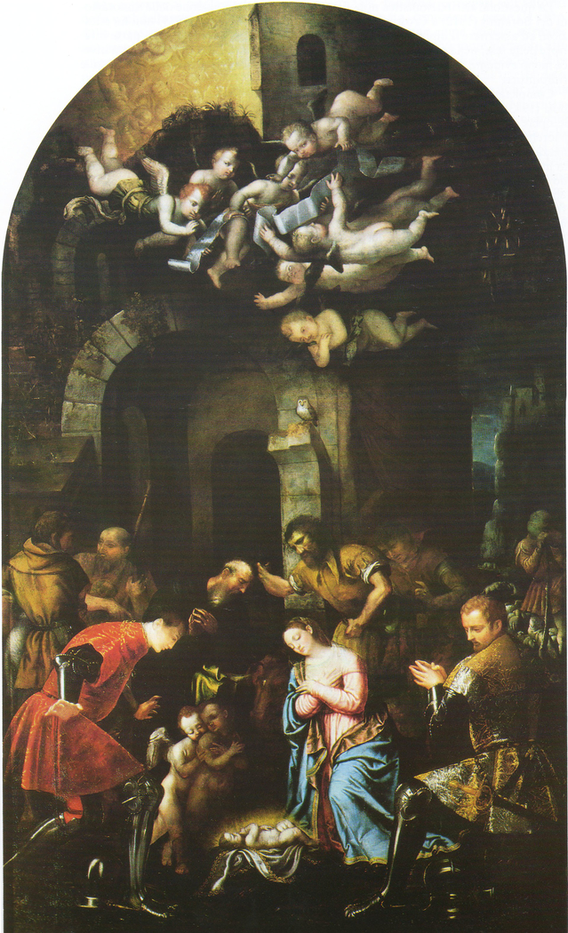 Adoration of the Shepherds with the Saints Nazario and Celso