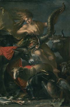 Allegory of Fortune by Salvator Rosa