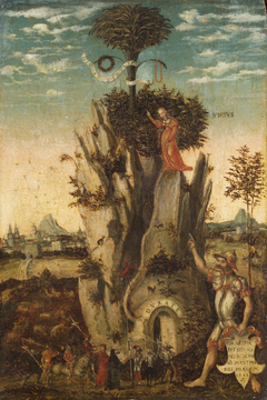 Allegory of Virtue by Lucas Cranach the Younger