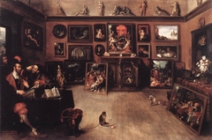 An Antique Dealer's Gallery by Frans Francken the Younger
