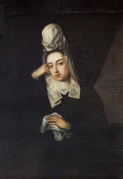 An Unknown Lady, as a widow by Anonymous