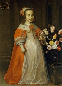 Anna Maria Siedonia Mockels (1624-1650) as a Child by Anonymous