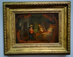Annunciation by Eugène Delacroix