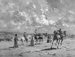 Arabs on the March by Victor Huguet