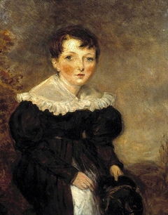 Arthur Hughes at the Age of Four by Samuel Lane