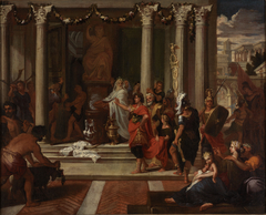 Augustus Orders the Closing of the Doors of the Temple of Janus by Louis de Boullogne