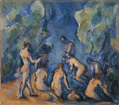 Bathers (Baigneurs) by Paul Cézanne