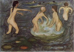 Bathing Girls by Edvard Munch
