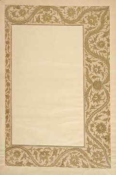 Border from a Farhang-i Jahangiri Manuscript