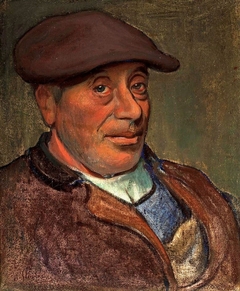 Breton sailor. by Władysław Ślewiński