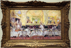 Café Wepler by Édouard Vuillard
